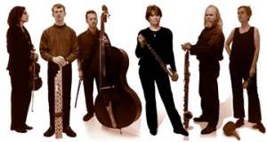 New Brunswick-based Motion Ensemble. From left to right: Nadia Francavilla, D'arcy P. Gray, Andrew Miller, Karin Aurell, Richard Hornsby, and Helen Pridmore